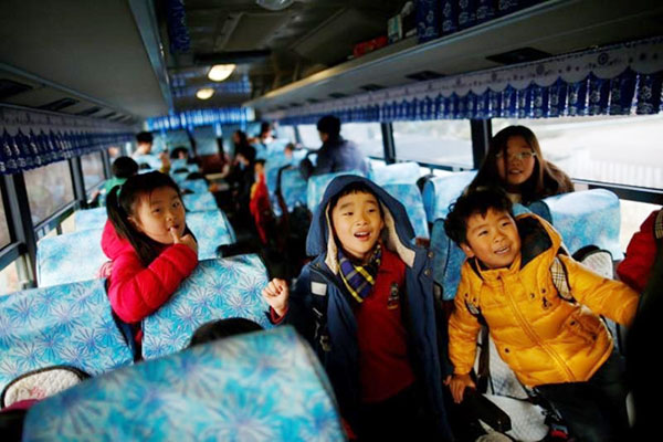 Các trò chơi hoạt náo trên xe cho học sinh